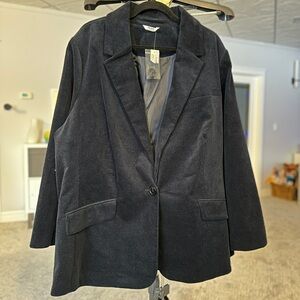 Women's Black Blazer Jacket